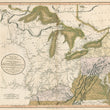 Load image into Gallery viewer, 1805 Map of Part of the United States of North America, Exhibiting the Western Territory, Kentucky, Penssylvania, Mayland, Virginia & also the Lakes Superior, Michigan, Huron, Ontario & Erie.