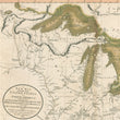 Load image into Gallery viewer, 1805 Map of Part of the United States of North America, Exhibiting the Western Territory, Kentucky, Penssylvania, Mayland, Virginia & also the Lakes Superior, Michigan, Huron, Ontario & Erie.