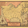 Load image into Gallery viewer, 1939 A New Yorker's Idea of the United States of America