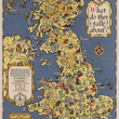Load image into Gallery viewer, 1951 What do they Talk About? (Pictorial Map of Britain)