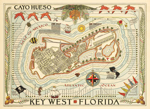 1940 Key West Florida Cayo Hueso