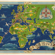 Load image into Gallery viewer, 1937 Air France Reseau Aerien Mondial