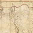 Load image into Gallery viewer, Map of the United States with the contiguous British and Spanish Possessions by: John Melish, 1816 - Fine Print Reproduction