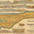 Load image into Gallery viewer, 1898 Geologic Map and Sections of Manhattan Island State of New York