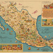 Load image into Gallery viewer, Mapa Ilustrado de la Republica Mexicana By: Miguel Gómez Medina | Fine Print Reproduction