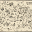 Load image into Gallery viewer, Fine Print Reproduction: Bootlegger's Map of the United States by: McCandlish, 1926