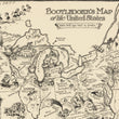 Load image into Gallery viewer, Fine Print Reproduction: Bootlegger's Map of the United States by: McCandlish, 1926