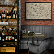 Load image into Gallery viewer, Bar and Grill or Restaurant Decor. Prohibition Bootlegger Vintage Map