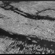 Load image into Gallery viewer, New York | Inverted & White By: Josef Ferdinand Klemm / F. E. Wachsmutg, 1908 - Bird's Eye View of Manhattan and portions of the Bronx, Queens, Brooklyn and the Jersey side of the Hudson River