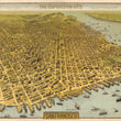 Load image into Gallery viewer, 1912 The Exposition City - San Francisco | Fabric Adhesive Wall Mural