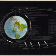 Load image into Gallery viewer, Vintage Map of Apollo 11 Manned Lunar Landing by: NASA, 1969