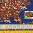 Load image into Gallery viewer, Albert Richard Football Map by: Albert Richard, 1939 - Fine Reprint