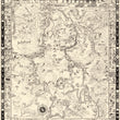 Load image into Gallery viewer, Yellowstone by Jo Mora, 1931 - Fine Print Reproduction of historic pictorial map of Yellowstone