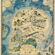 Load image into Gallery viewer, Map Showing Isle of Pleasure by: H.J. Lawrence, 1931