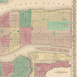 Load image into Gallery viewer, 1856 Map of New York and the Adjacent Cities