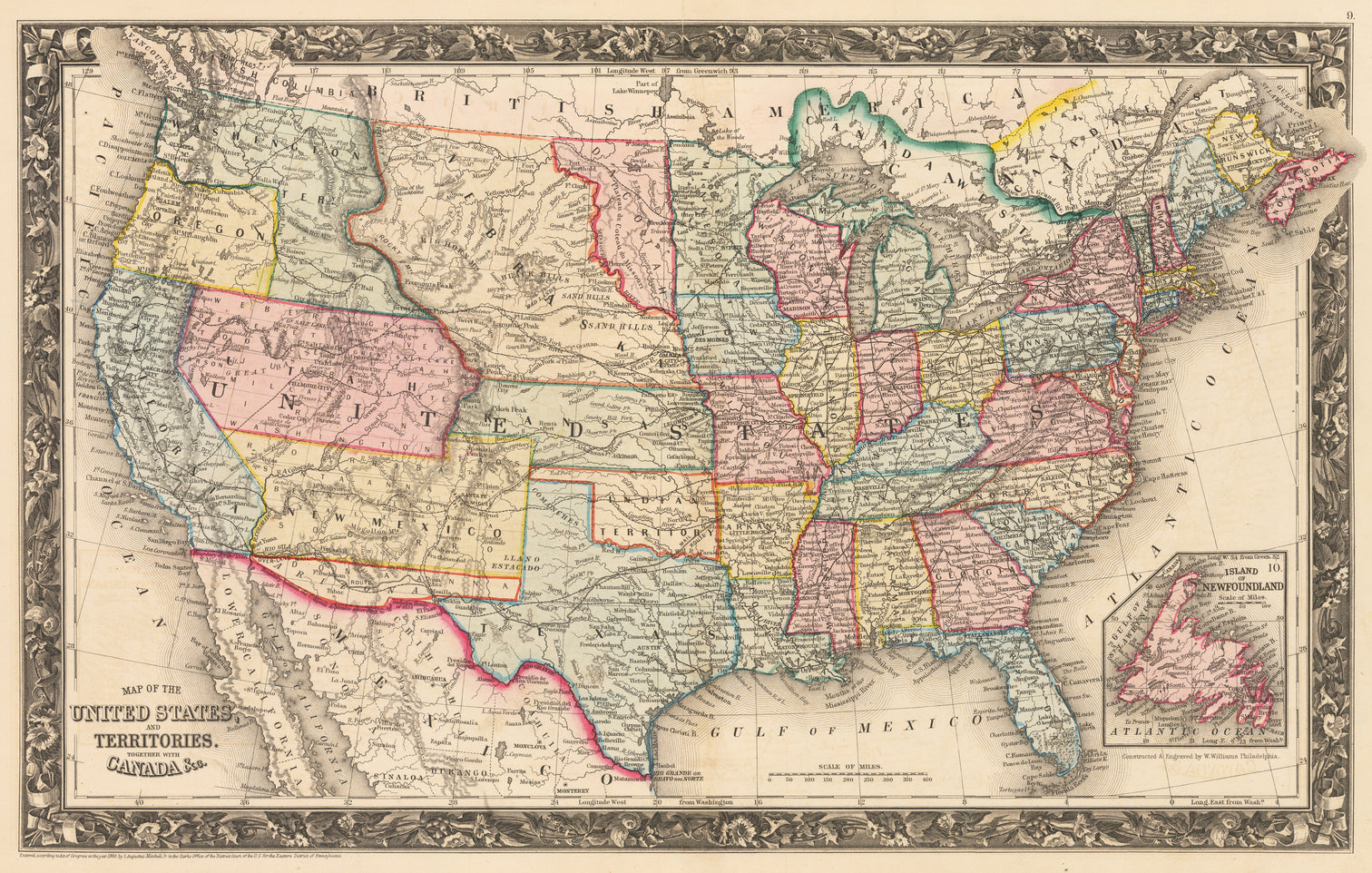 洋書 The united states in old maps and prints 洋書 The united states in old maps and prints Old Map of