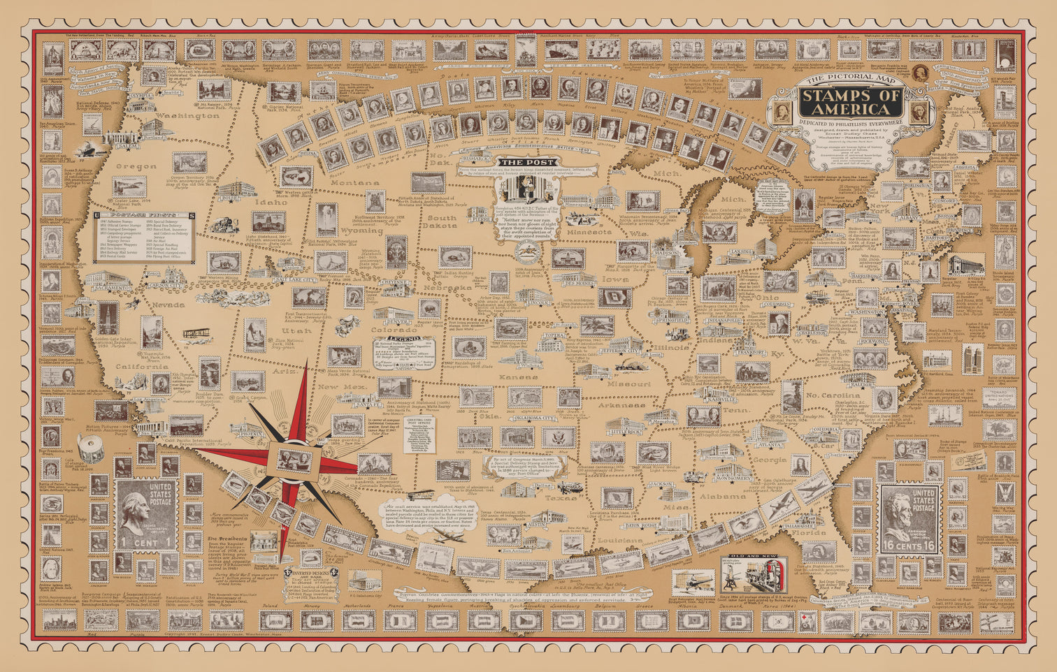 Vintage Maps of the United States - The Vintage Map Shop – Tagged