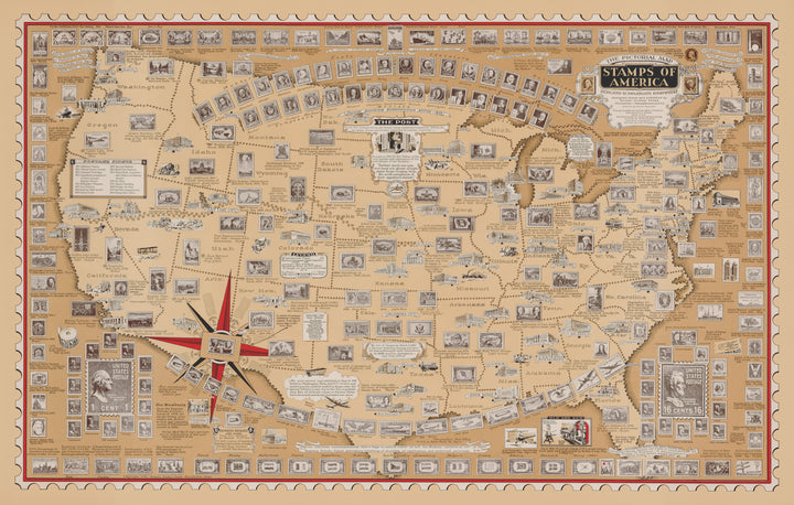 Vintage Maps of the United States - The Vintage Map Shop – Tagged