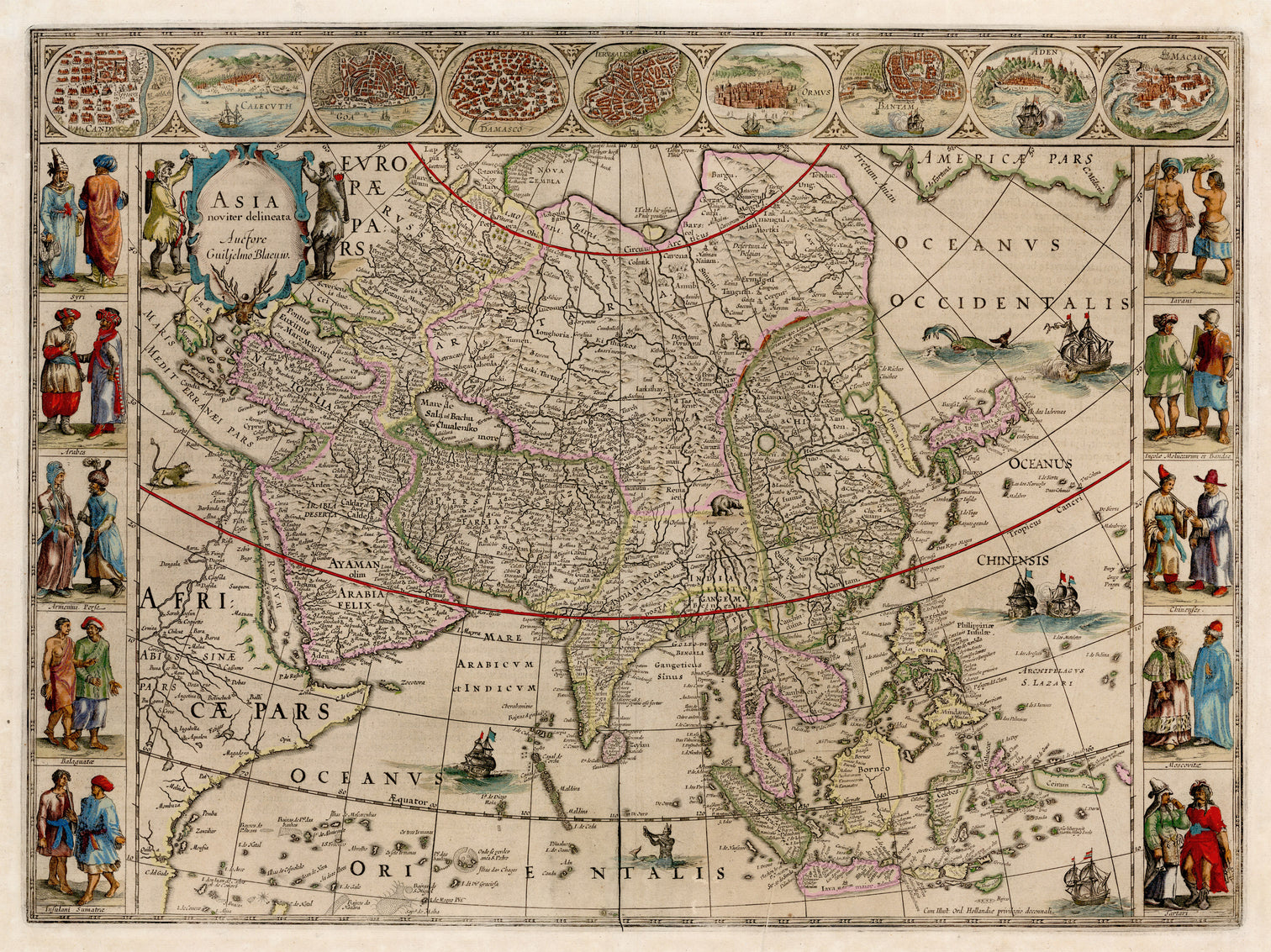 Vintage Maps of Asia – the Vintage Map Shop