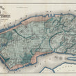 thumbnail image 2 of Historic Map Of New York City 1865 – Vintage Reproduction Poster, 16x48, Matte Paper 2 of 2