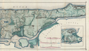 1865 Topographical Map of the City of New York...