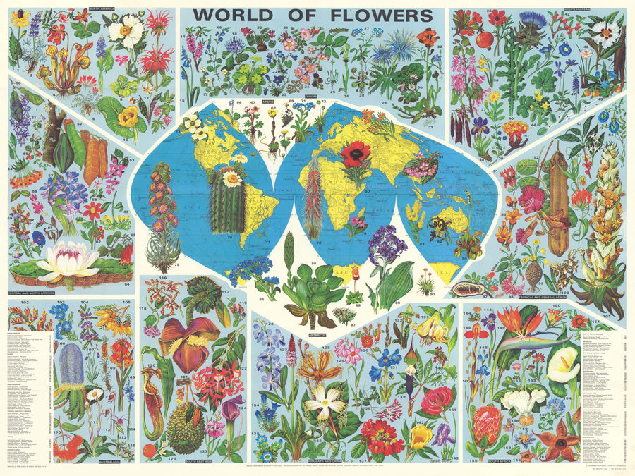 1972 The World of Flowers