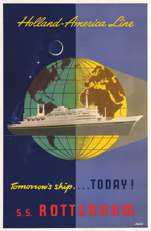 1959 Holland-America Line: Tomorrow’s Ship Today