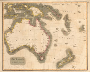 New Holland and Asiatic Isles by: John Thomson 1814 