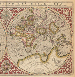 1587 / 1620 Orbis Terrae Compendiosa Descriptio