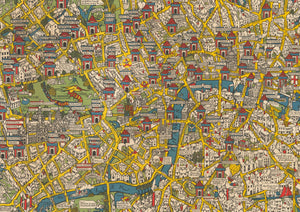 The Wonderground Map of London Town by: Leslie MacDonald Gill | Fine Print Reproduction