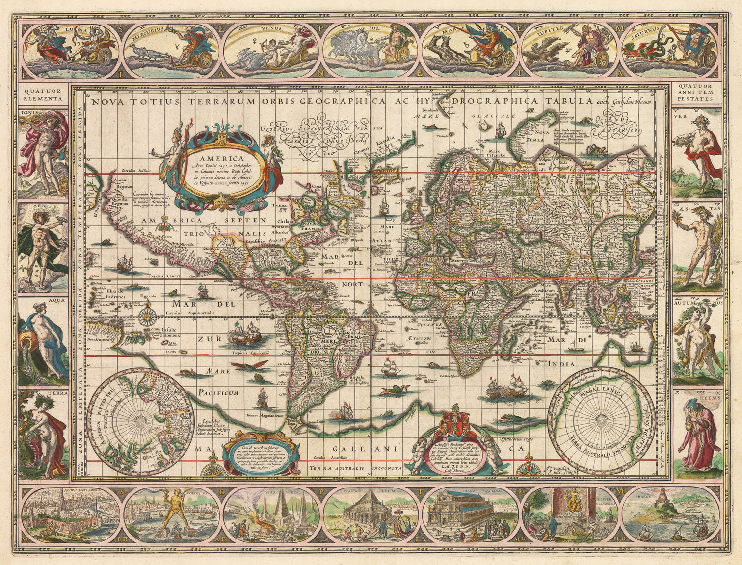 Five Centuries of World Maps – the Vintage Map Shop