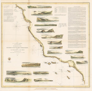 1852 Reconnaissance of the Western Coast of the United States from San Francisco to San Diego