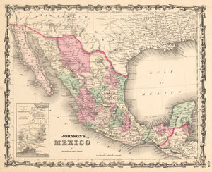 1862 Johnson's Mexico