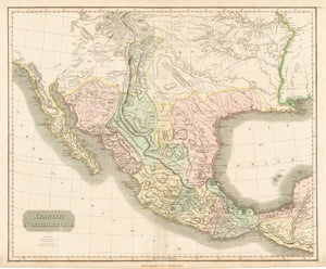 1814 Spanish North America