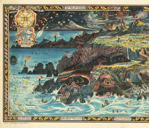 1918 An Anciente Mappe of Fairyland - newly discovered and set fourth