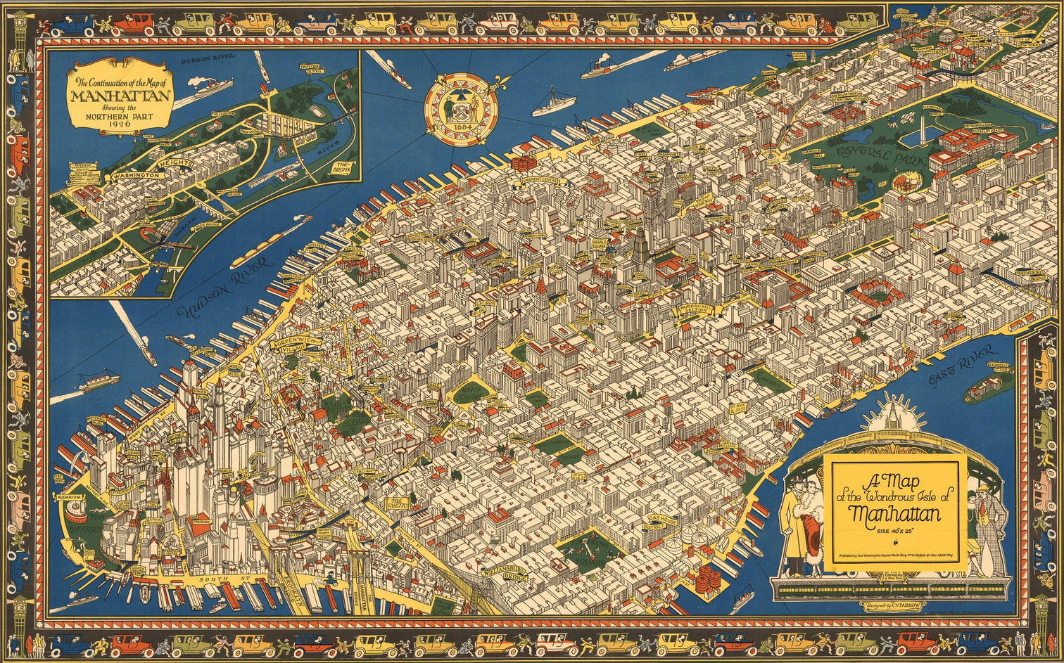 Vintage Bird's Eye Views – Tagged 
