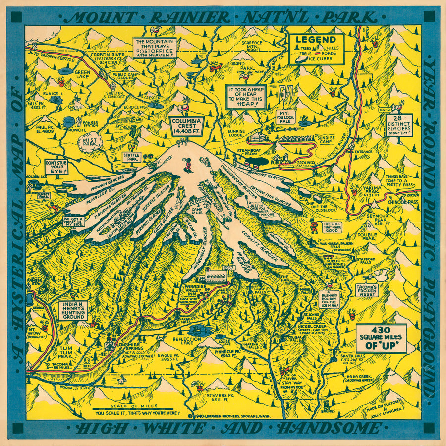 Mount Rainier Map