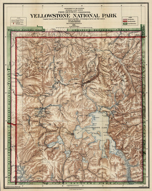 1911 Yellowstone National Park