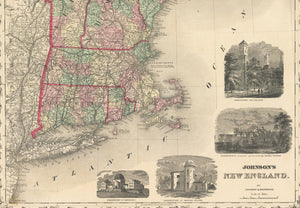 1861 Johnson's New England