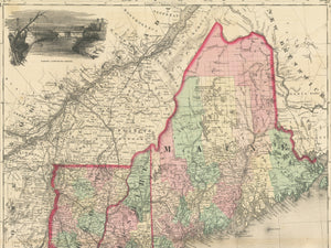 1861 Johnson's New England