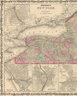 1861 Johnson's New York