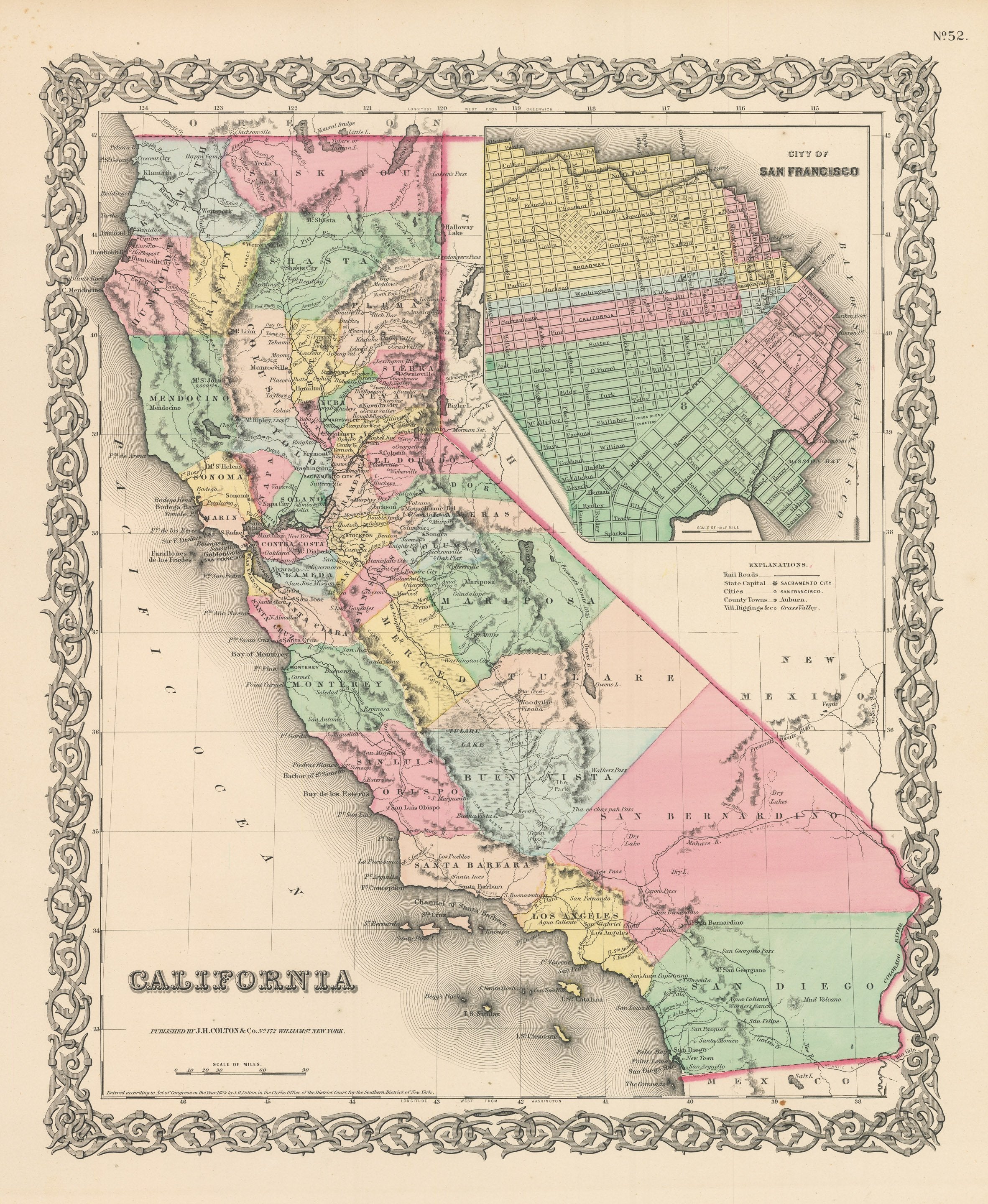 San Francisco Bay, California 3-D Nautical Wood Chart, Large, 24.5